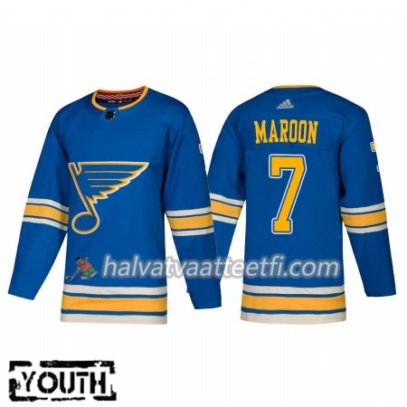 Lasten NHL St. Louis Blues Pelipaita Patrick Maroon 7 Alternate Adidas 2018-19 Authentic Lasten NHL St. Louis Blues Pelipaita Patrick Maroon 7 Alternate Adidas 2018-19 Authentic